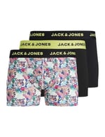 JACK & JONES JACTIGER MICROFIBER TRUNKS 3 PACK Boxer Erkek