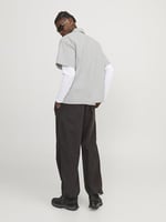 Jack & Jones JCOALTITUDE Oversize Siyah Gömlek, 12251280