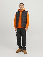 JACK & JONES JCOELEMENTS PU BODYWARMER Outerwear Erkek