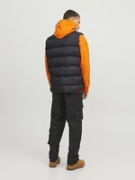 JACK & JONES JCOELEMENTS PU BODYWARMER Outerwear Erkek