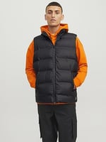 JACK & JONES JCOELEMENTS PU BODYWARMER Outerwear Erkek