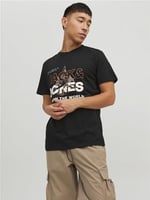 JACK & JONES Jcohunt Tee Ss Crew Neck Tişört Erkek