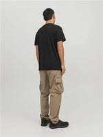 JACK & JONES Jcohunt Tee Ss Crew Neck Tişört Erkek