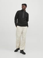 JACK & JONES JCOLUNAR FLEECE SWEAT HIGH NECK SN Sweatshirts Erkek