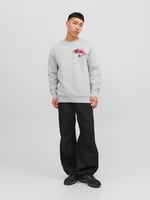 JACK & JONES JCONEBULAS SWEAT CREW NECK Sweatshirt Erkek
