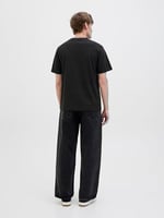 JACK & JONES Jcosago Logo Slub Tee Ss Crew Neck Jcosago Logo Slub Tee Ss Crew Neck Erkekler