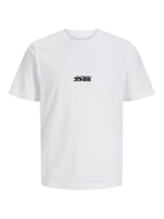 JACK & JONES Jcosago Logo Slub Tee Ss Crew Neck Jcosago Logo Slub Tee Ss Crew Neck Erkekler