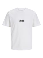 JACK & JONES Jcosago Logo Slub Tee Ss Crew Neck Jcosago Logo Slub Tee Ss Crew Neck Erkekler