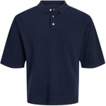 JACK & JONES JCOTWILL KNIT POLO SS Triko Erkek