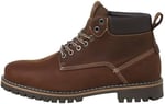 JACK & JONES JFWQUEENSWAY LEATHER BOOT SN BotErkek