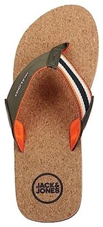 JACK & JONES JFWRITCHIE CORK SANDAL SandaletErkek