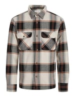 Jack & Jones JJDARREN Oversize Fit Kareli Flannel Gömlek, 12261170