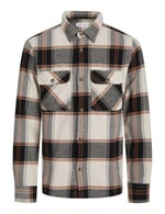 Jack & Jones JJDARREN Oversize Fit Kareli Flannel Gömlek, 12261170