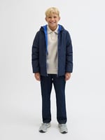 JACK & JONES Jjebrook Reversible Jacket Sn Jnr Jjebrook ters çevrilebilir ceket Sn Jnr Erkekler
