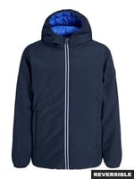 JACK & JONES Jjebrook Reversible Jacket Sn Jnr Jjebrook ters çevrilebilir ceket Sn Jnr Erkekler