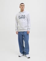 JACK & JONES JJEBRYAN CORP LOGO SWEAT HOOD NOOS Kapüşonlu Sweatshirt Erkek
