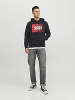 JACK & JONES JJECORP LOGO SWEAT HOOD PLAY NOOS Sweatshirt Erkek