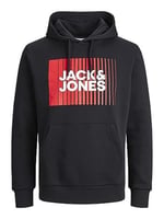 JACK & JONES JJECORP LOGO SWEAT HOOD PLAY NOOS Sweatshirt Erkek