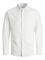 JACK & JONES JJELINEN BLEND SHIRT LS SN JNR Gömlek Erkek çocuk