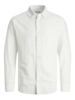 JACK & JONES JJELINEN BLEND SHIRT LS SN JNR Gömlek Erkek çocuk