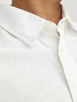 JACK & JONES JJELINEN BLEND SHIRT LS SN JNR Gömlek Erkek çocuk