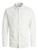 JACK & JONES JJELINEN BLEND SHIRT LS SN JNR Gömlek Erkek çocuk