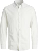 JACK & JONES JJELINEN BLEND SHIRT LS SN JNR Gömlek Erkek çocuk