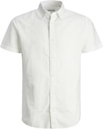 JACK & JONES JJELINEN BLEND SHIRT SS SN JNR Gömlek Erkek çocuk