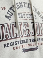 JACK & JONES Jjelogo Sweat Hood 2 Col 24/25 Noos Kapüşonlu Sweatshirt Erkek