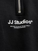 JACK & JONES Jjesoho Sweatshirt Quarter Zip Sweatshirt, 12278793