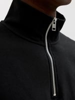 JACK & JONES Jjesoho Sweatshirt Quarter Zip Sweatshirt, 12278793
