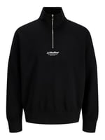 JACK & JONES Jjesoho Sweatshirt Quarter Zip Sweatshirt, 12278793