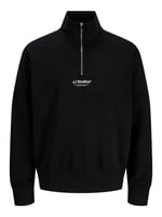 JACK & JONES Jjesoho Sweatshirt Quarter Zip Sweatshirt, 12278793
