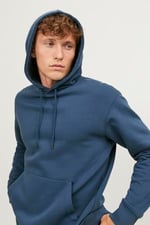 JACK & JONES JJESTAR BASIC SWEAT HOOD NOOS Sweatshirt Erkek