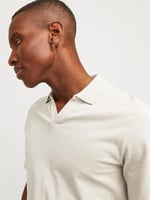 JACK & JONES JJESUMMER LINEN POLO SS LN Tişört Erkek