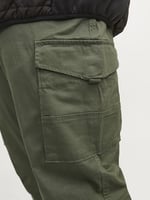 JACK & JONES JJIPAUL JJFLAKE AKM 542 OLIVE NIGH PS Kot Pantolon Erkek