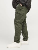 JACK & JONES JJIPAUL JJFLAKE AKM 542 OLIVE NIGH PS Kot Pantolon Erkek