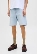 Jack & Jones Jjıtony Rahat Kesim Jean Şort Siyah, 12269533