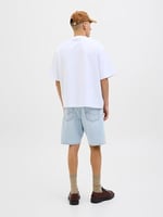 Jack & Jones Jjıtony Rahat Kesim Jean Şort Siyah, 12269533