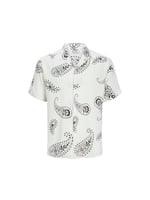 JACK & JONES JJJEFF ABSTRACT PRINT RESORT SHIRT SS Gömlek Erkek