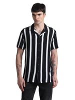 JACK & JONES JJJEFF RESORT STRIPE SHIRT SS RELAXED Gömlek Erkek