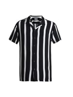 JACK & JONES JJJEFF RESORT STRIPE SHIRT SS RELAXED Gömlek Erkek