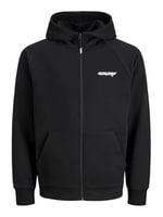JACK & JONES Jjthatcher Sweat Zip Hood Kapüşonlu Fermuarlı Sweatshirt, 12278609