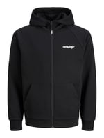 JACK & JONES Jjthatcher Sweat Zip Hood Kapüşonlu Fermuarlı Sweatshirt, 12278609