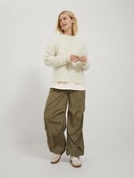 Jack & Jones JJXX Bisiklet Yaka Baklava Desenli Kazak, 12240715