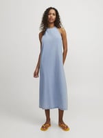 JACK & JONES JJXX JXANINE DENIM LONG DRESS DNM Elbise Kadın