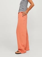 JACK & JONES JJXX JXFLORA LINEN BLEND MW PANT WVN SN Pantolon Kadın