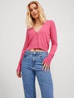 JACK & JONES Jjxx Jxisabel Ls Soft Cropped Hırka KnitHırkaKadın