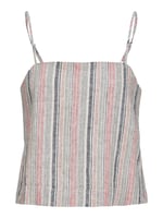 JACK & JONES JJXX JXRAYA LINEN SINGLET TOP PNT Tişört Kadın