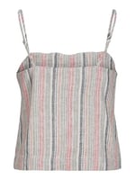 JACK & JONES JJXX JXRAYA LINEN SINGLET TOP PNT Tişört Kadın